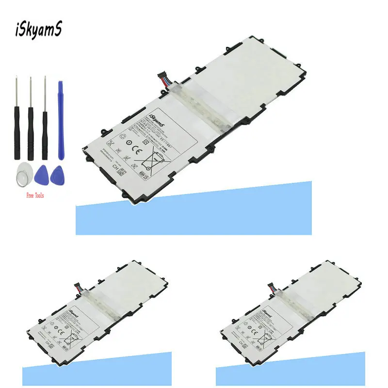 ISkyamS 3x7000 мА/ч SP3676B1A(1S2P) запасная батарея для Samsung Galaxy Tablet Tab 2 Note 10 1 P5100 P5110 P7500 P7510 N8000 -