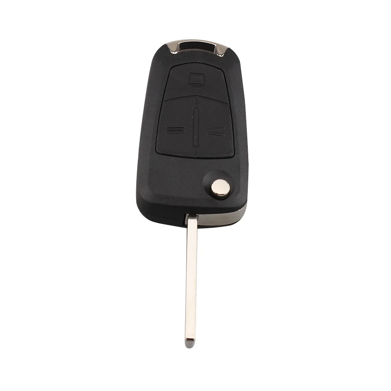 3 Кнопки Bhkey чехол для дистанционного ключа от машины брелок для Opel Vectra 2/3 кнопки HU100 лезвие для Vauxhall Защитные чехлы для сидений, сшитые специально для Opel Astra H Zafira B Opel Corsa D 2005-2012 оболочки - Количество кнопок: 3 Кнопки