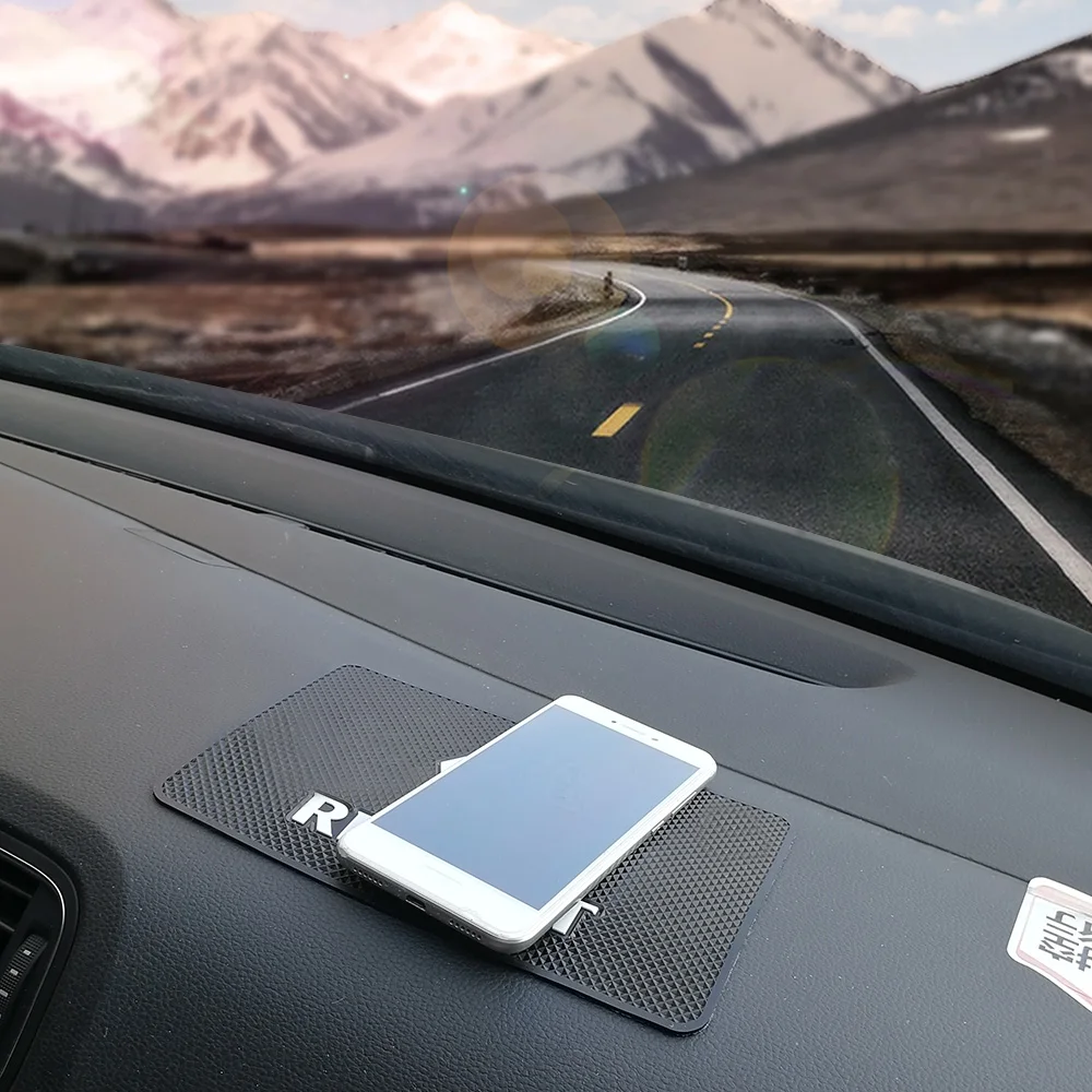 Противоскользящий коврик с логотипом автомобиля держатель для телефона