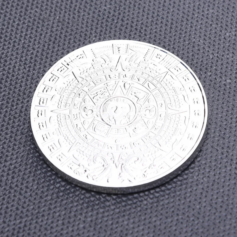 PIKAALAFAN Commemorative Coin Mexican Mayan Calendar Aztec COINS Collecting | Игрушки и хобби