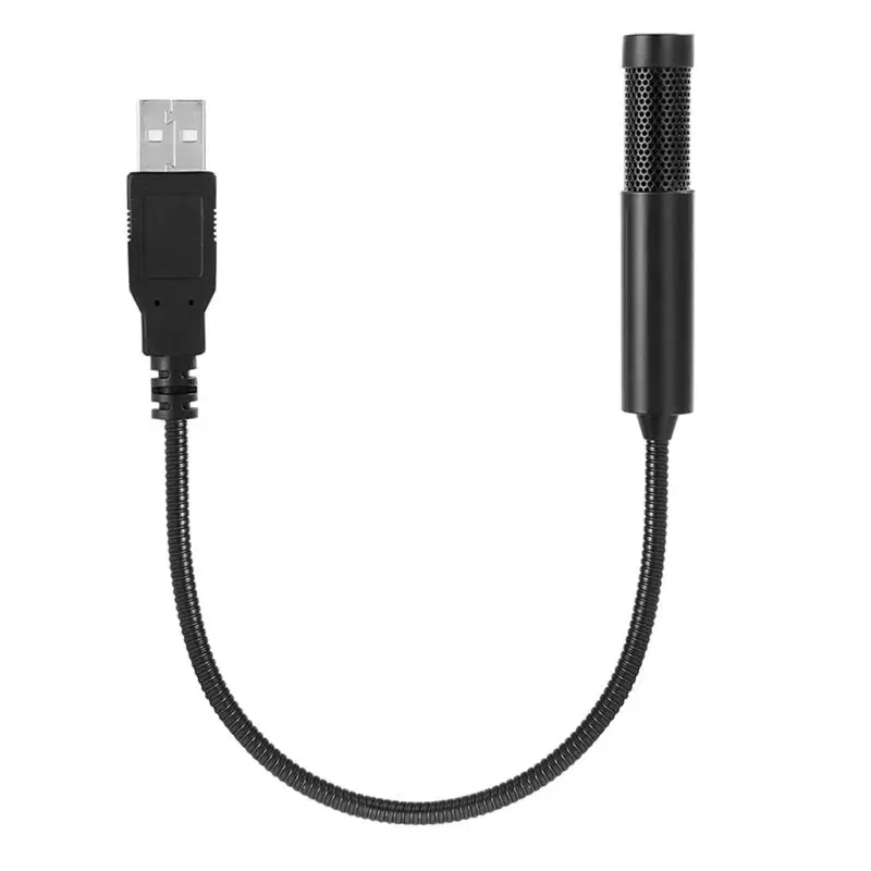 USB микрофон Анти шум регулируемый портативный аудио Голосовая трубка настольный