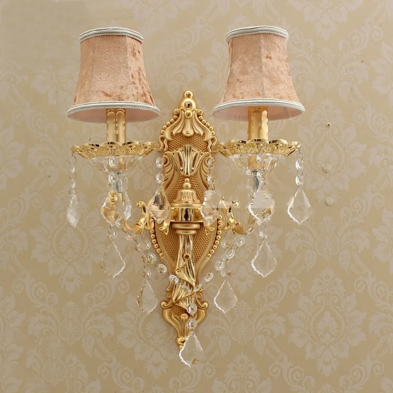 Настенный хрустальный светильник для ванной комнаты современный настенный