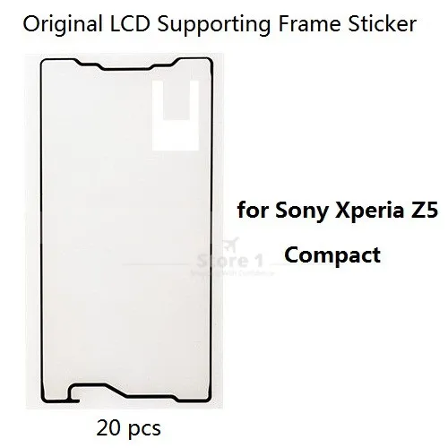 20 шт./лот оригинальный для Sony Xperia Z5 компактный передний ЖК дисплей поддерживающая