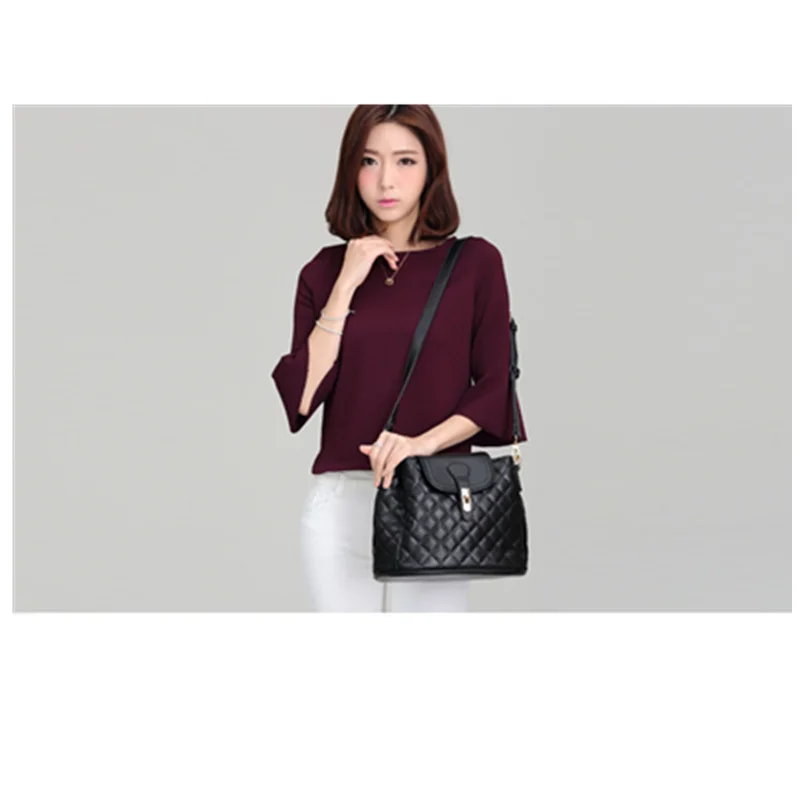 Женские кожаные сумки через плечо с цепочками 2018 модные роскошные известных