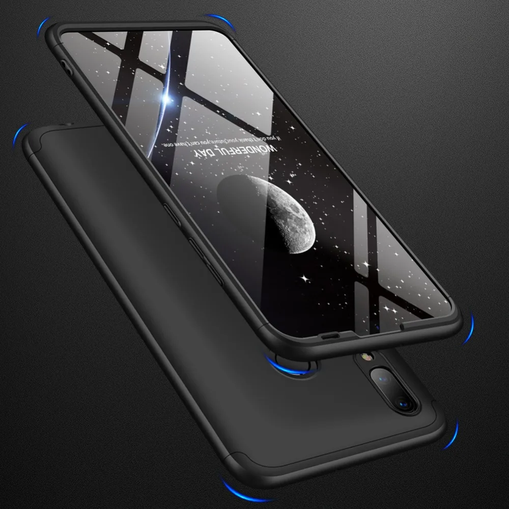 360 градусов Полная задняя крышка для Huawei P Smart 2019 телефон чехол Plus 6 3 дюймов