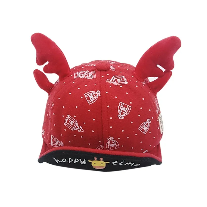 

Spring Autumn Korean Version Cotton Kids Boys Girls Cap 4 Colors Cute Casual Soft Eaves Peaked Cap Baseball Cap