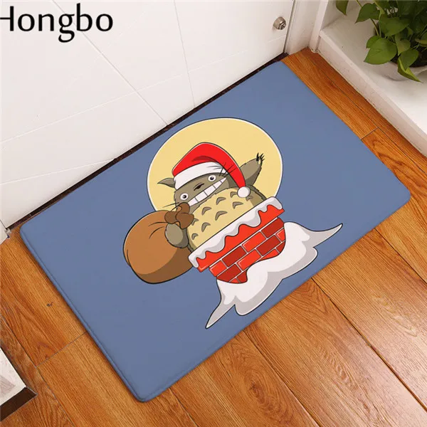 11 Hongbo Тоторо коврик 40*60 см шиншилл Кот животные Модные прямоугольные маты входная дверь моющиеся кухня пол ванная комната - Цвет: 11