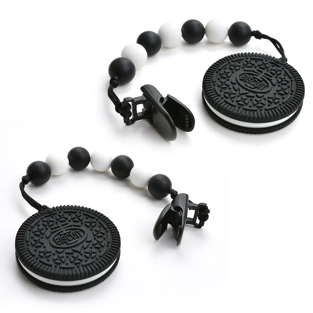 LOFCA силиконовые игрушечные печенья кулон ожерелье перевозчик безопасности