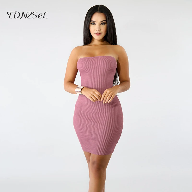 Для женщин Sexy бретелек тонкий длиной выше колена Короткие мини-платье-футляр