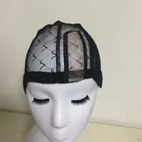u part glueless lace wig cap for making wigs with adjustable straps weaving caps for women hair net hairnets easycap 6008