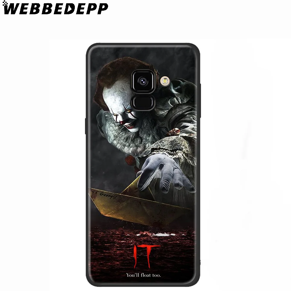 WEBBEDEPP Stephen King It силиконовый чехол для Samsung Galaxy A3 A5 A6 A7 A8 A9 A10 A20 A30 A40 A50 A70 M10 M20 M30 |