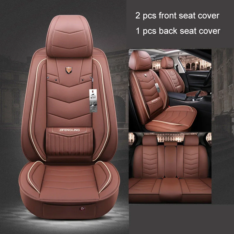 Version A 5 сидений(передние+ задние) чехол для автокресла для Ford Edge Mondeo Ecosport Focus kuga, Land Rover Freelander 2 - Название цвета: Version A