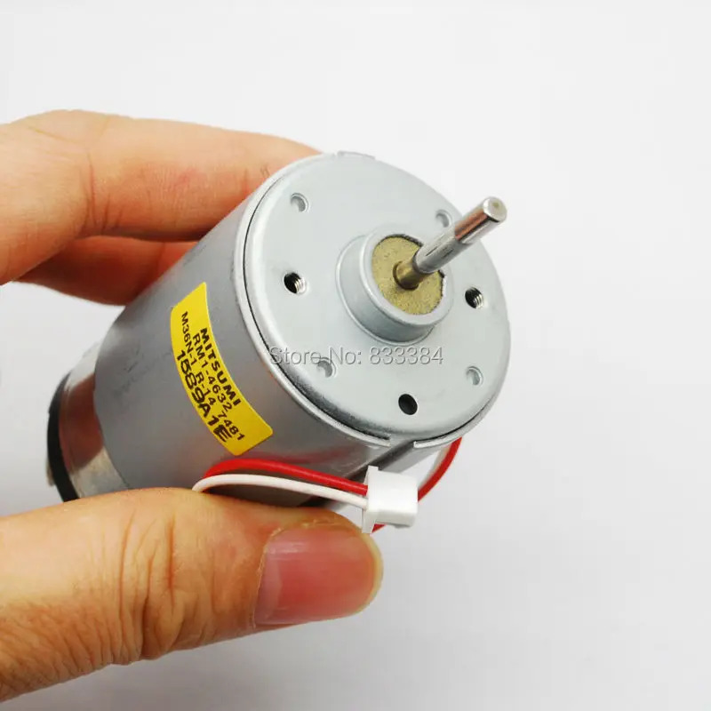 Высокое качество! Мощный mitsumi 555 DC мотор двухосных 12-30 В 54.8mn.m 2850 об./мин.-6500 об./мин.