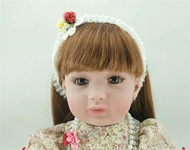 56cm 22&quot princess toy Reborn Babies adorable toddlers Doll handmade simulation Kids Birthday Gifts Action Figure Toys | Игрушки и