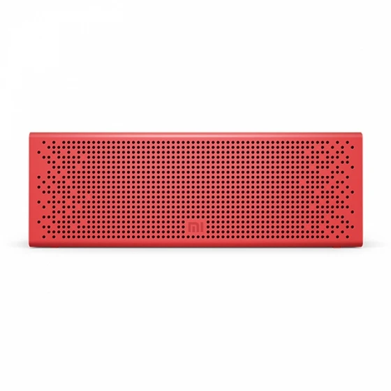 Red loudspeaker Xiaomi mi Bluetooth динамик Портативный беспроводной стерео плеер с mi c tf-картой AUX-in для пульта дистанционного управления - Цвет: Red loudspeaker