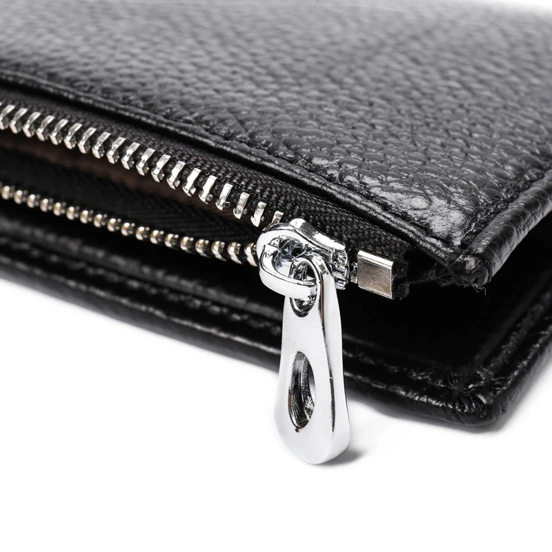 Новый тонкий кошелек для визиток из коровьей кожи брендовый дизайнерский