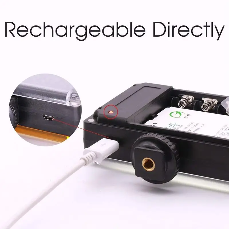 Светодиодная видеокамера Rechargeble 96 светодиодная мини-камера с батареей 2500 мАч и