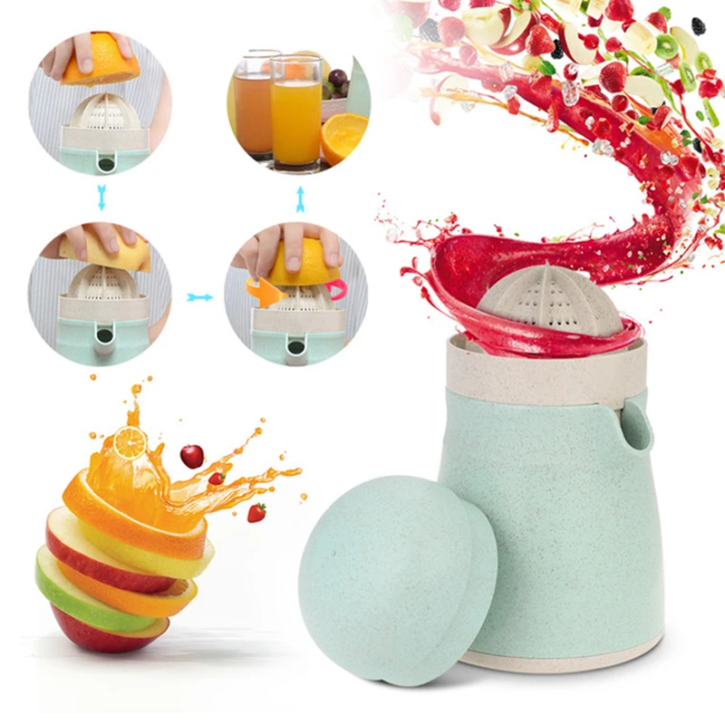 JINJIAN Fruit &amp Vegetable Tools Convenient Plastic Hand Manual Squeezer Orange Lemon Juice Press Squeeze Juicer 2017 | Дом и сад