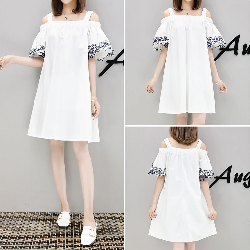 Новинка 2019 платье для беременных летняя одежда без Плеч|Платья| |