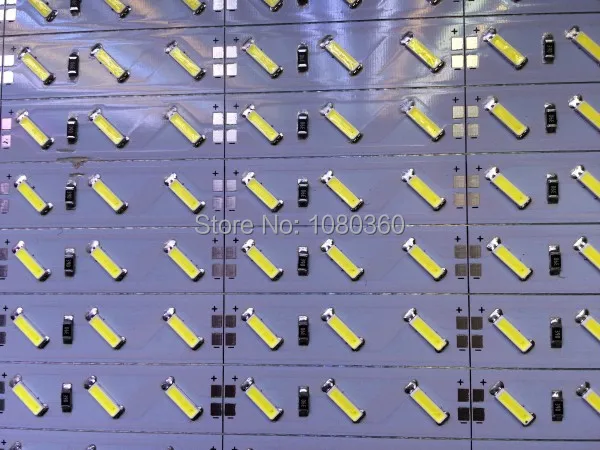 50 наборов 12V 24V Led бар 7020 led твердая полоса света 100 см водонепроницаемый SAMSUNG чип + U