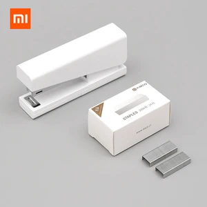 Степлер Xiaomi Mijia Kaco LEMO 246 266, со скобами 100 шт. для бумаги, офиса, школы, дома