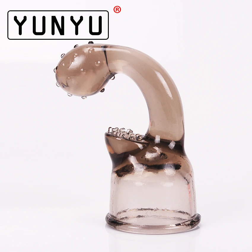 Волшебная палочка крепления стимулируют точку G AV шток головка Кепки аксессуары