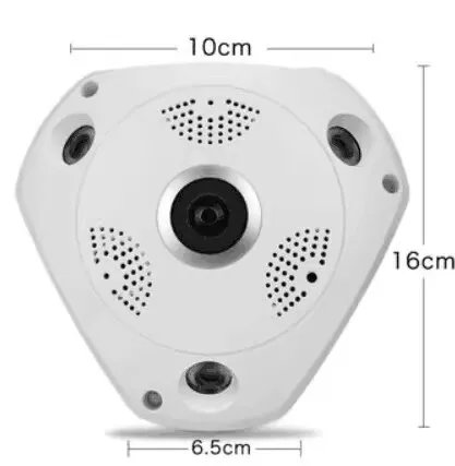 Новинка 2017 года 1080 P 3D VR IP Камера панорамного обзора 360 градусов Ночное видение