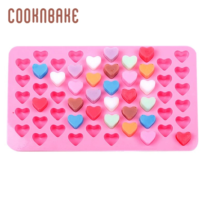 COOKNBAKE силиконовая форма сердце для мыла конфеты Шоколадное торт декоративная