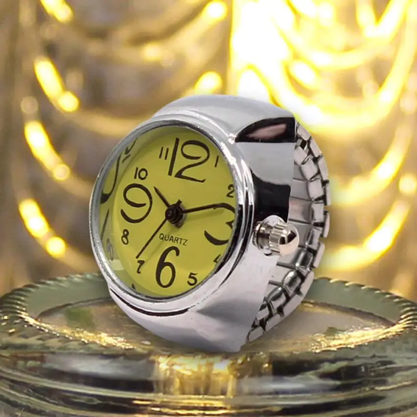 Новый Для женщин циферблате аналоговые кварцевые часы Творческий Сталь