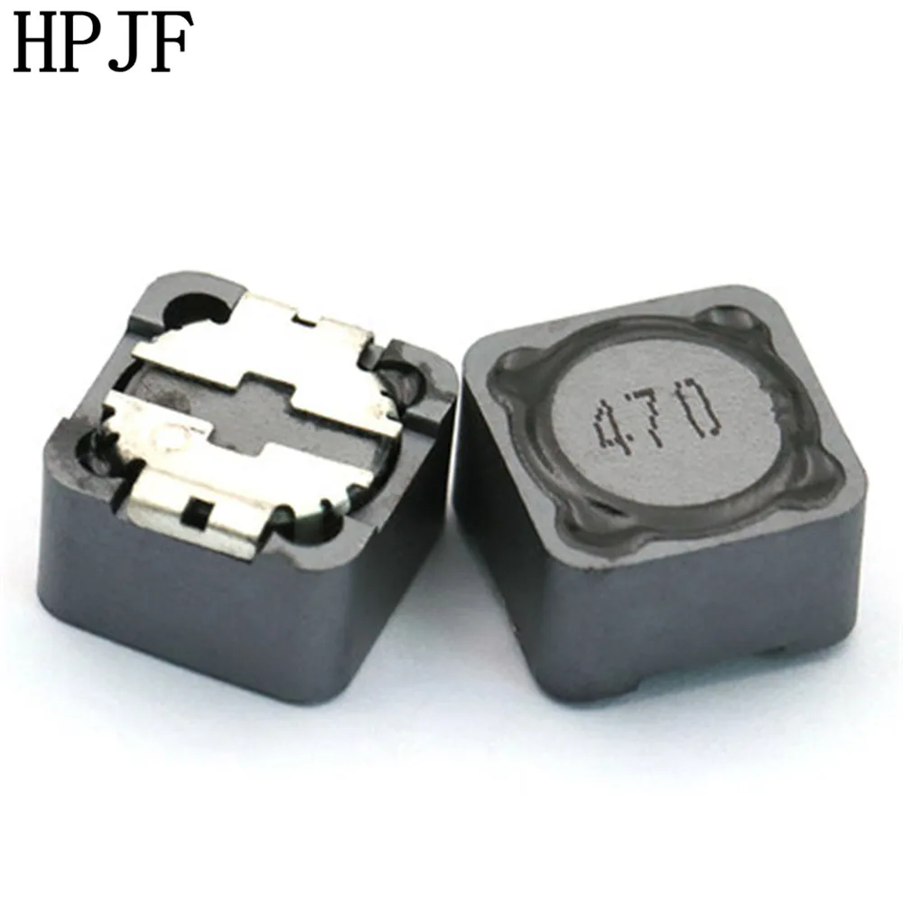 10 шт./лот Экранированный индуктор SMD силовые индуктивности 12*12*7 мм 3,3/4,7/6,8/10/15/22/33/47/56/68/100/150/220/330/470/560/680 мкГн CDRH127 on.