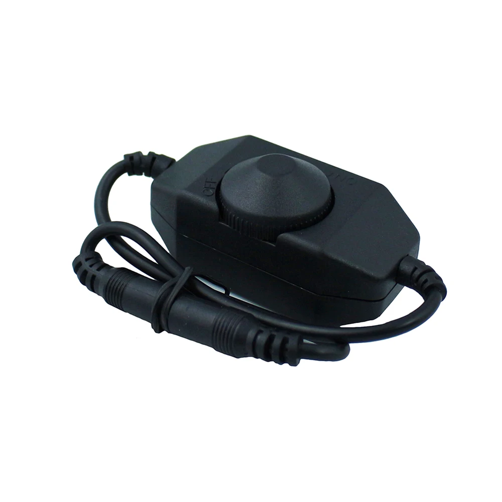 DC12/24V 1 канал 2A встроенный PWM светодиодный диммер переключатель для Светодиодный