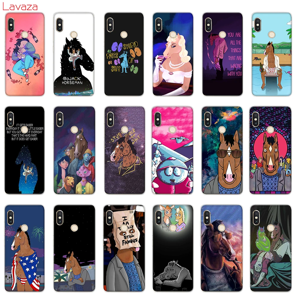Чехол Lavaza для POCOPHONE F1 чехлы Xiaomi A2 Mi8 Lite A1 Redmi Note 4X 5 6 Pro Bo Jack Horseman Cover | Мобильные