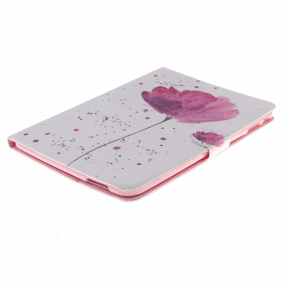 Чехол для планшета Samsung Galaxy Tab4 Tab 4 10 1 T530 T531 T535 с принтом Folio Smart Case со стилусом |