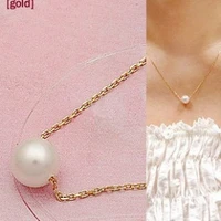 hot sale fashion aesthetic simple and elegant imitation pearl necklace crystal shop cheap wholesale