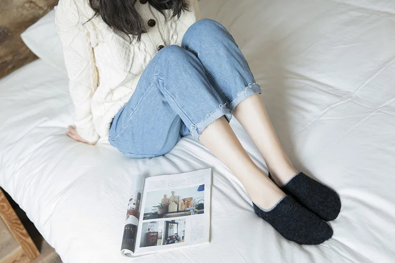Elastic Home Thick Warm Floor socks Women Soft Fleece Socks Fluffy Winter Breathable Pure Colors Available Sock Slippers 4pairs