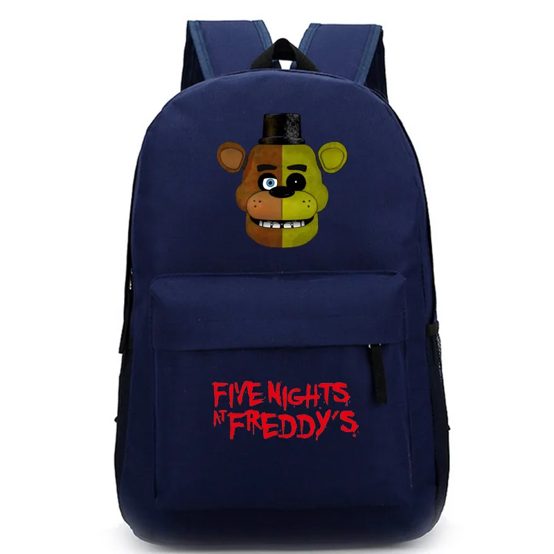 O Рюкзак Five Nights at Freddy, школьные рюкзаки для подростков, сумка для ноутбука, сумки для книг, женские и мужские повседневные дорожные сумки - Цвет: O