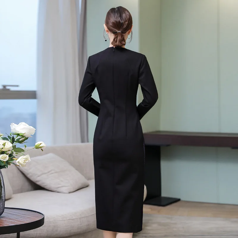 Японское традиционное кимоно платье Чонсам Qipao Даи вьетнамское сексуальный
