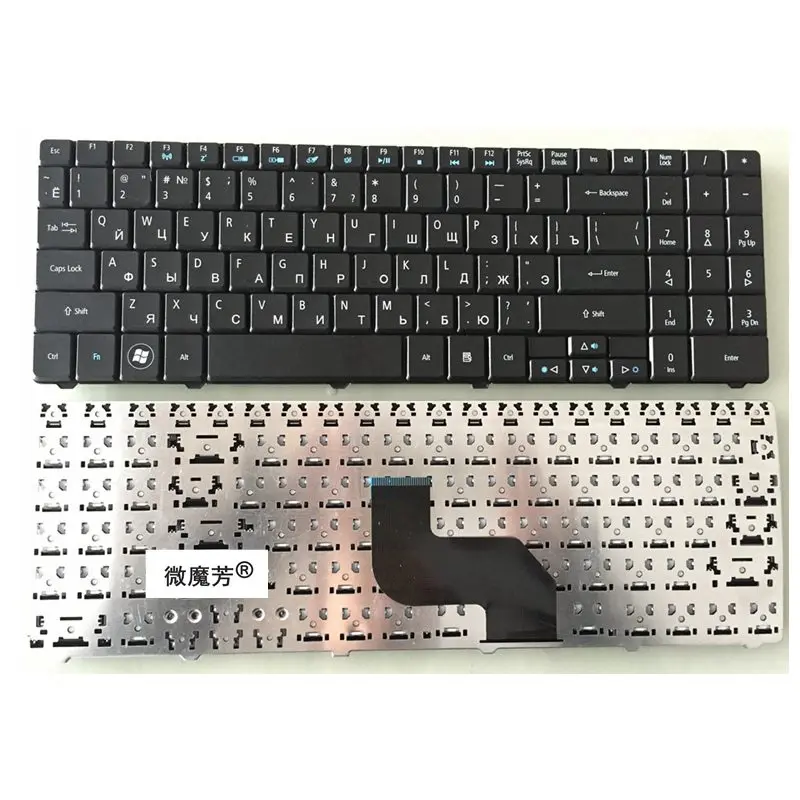 RU Black New FOR ACER For Aspire 5516 5517 7715 5734 5743Z 5732zg 5534 5526 5735 AS5532 4725 E625 Laptop Keyboard Russian