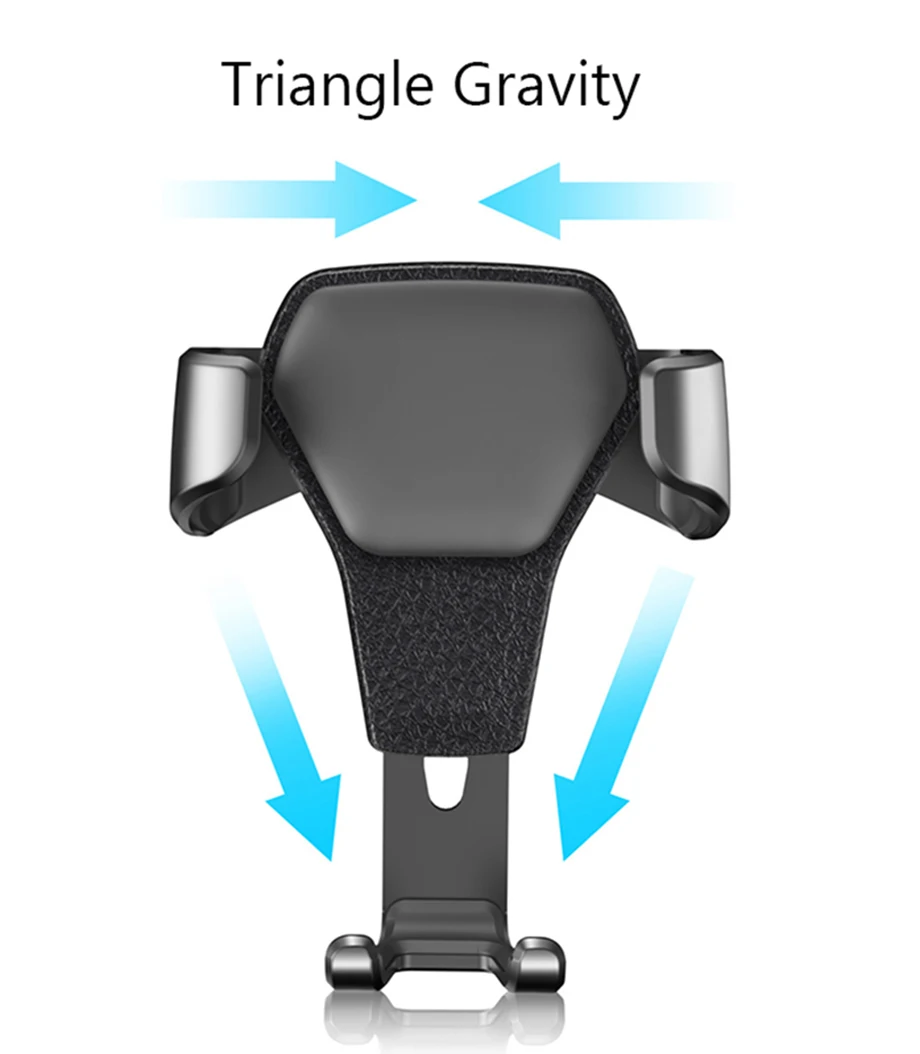 Держатель сотового телефона для автомобиля Gravity Air Vent крепление для телефона в автомобиле поддержка смартфона стенд мобильный универсальный кронштейн авто аксессуары