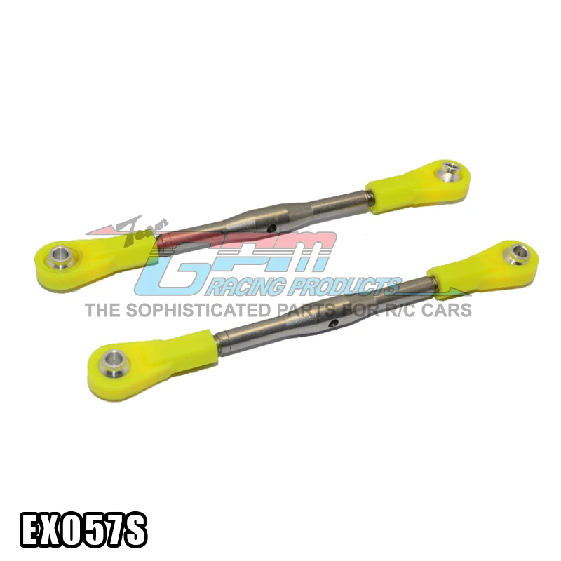 GPM для AXIAL EXO 1/10 4WD стальная Регулируемая верхняя рука и резиновая ножка EX057S |