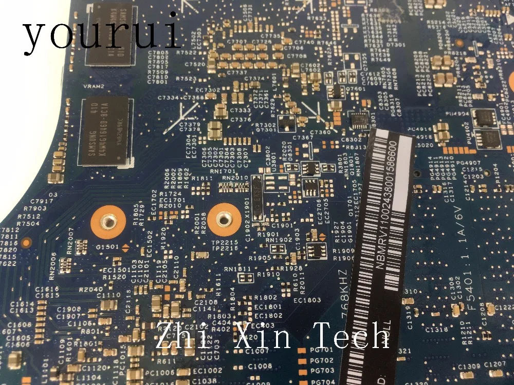 Yourui высокого качества NBMRV11002 NB. MRV11.002 для ноутбука acer VN7-571 VN7-571G Mothrboard 448.02f080011 с i5-4210U тестом процессора