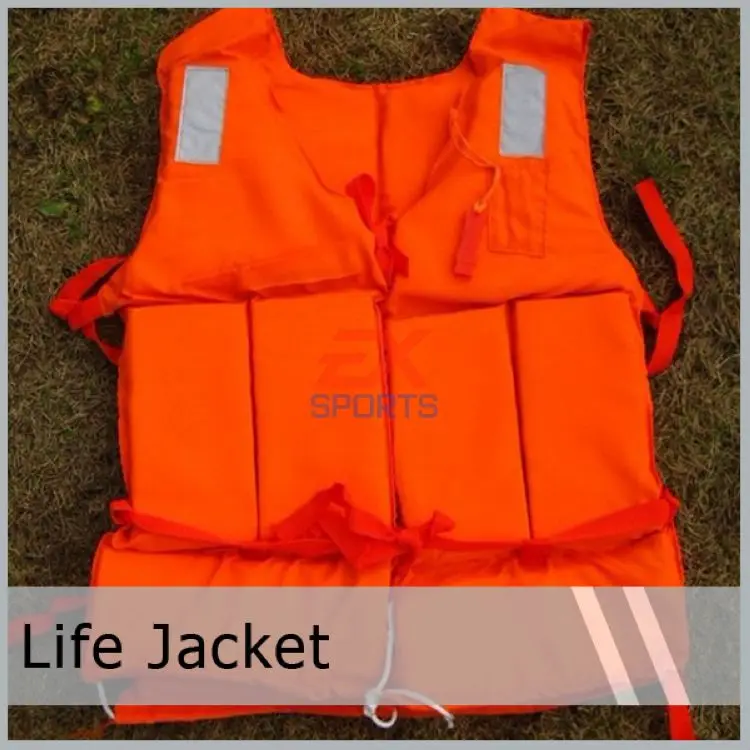 1 х Спасательная куртка для взрослых оранжевая пена спасательный жилет со