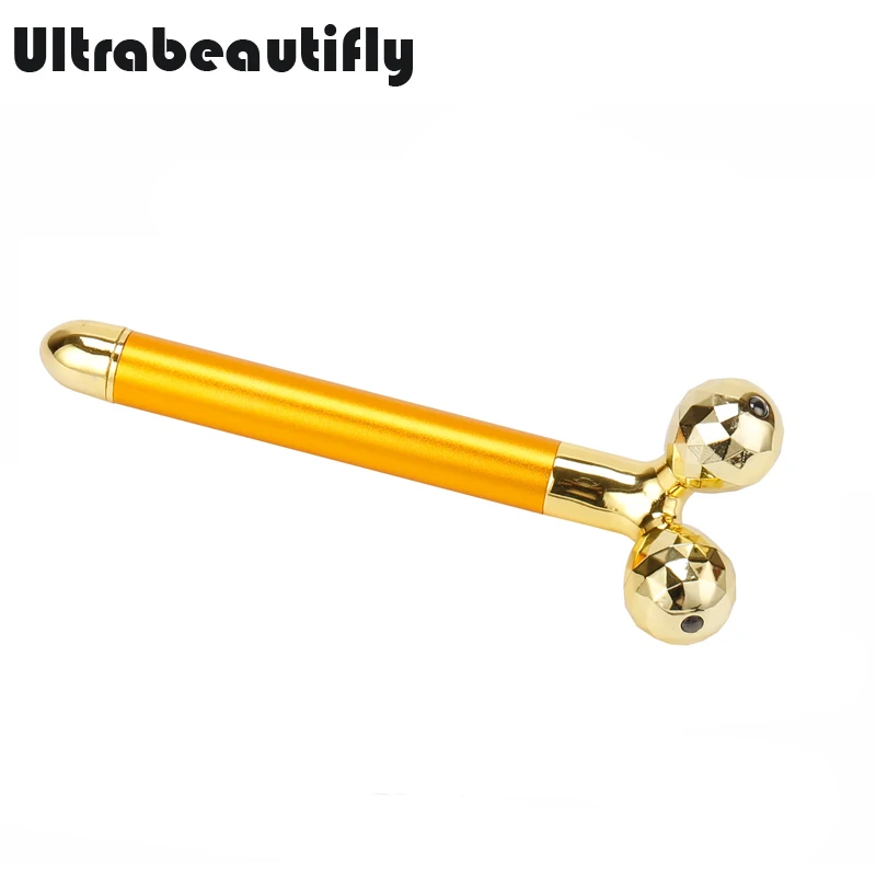 Высокочастотный роликовый массажер для лица 24 к | Красота и здоровье