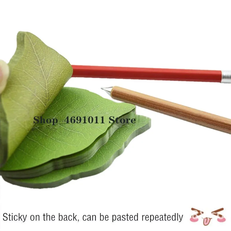 50 Pieces Simulation Leaves Note Paper Convenience Stickers DIY Write Message Greeting Card Tools Party Gift Bedroom Decor |