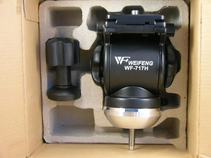 Weifeng 717 подвесная головка WF гидравлическая демпфирующая облачная платформа Wei Feng