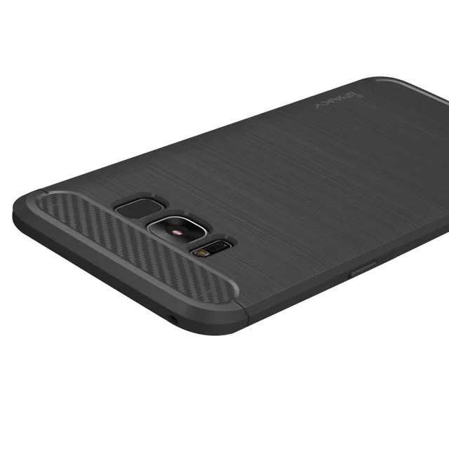 Чехол iPaky силиконовый чехол на samsung Galaxy S6 S7 край S8 S9 S10 Plus/iPhone 6 S, 7, 8, 9, 10, S8plus S9plus S10Plus 4/6 64/128/256 ГБ - Цвет: Grey