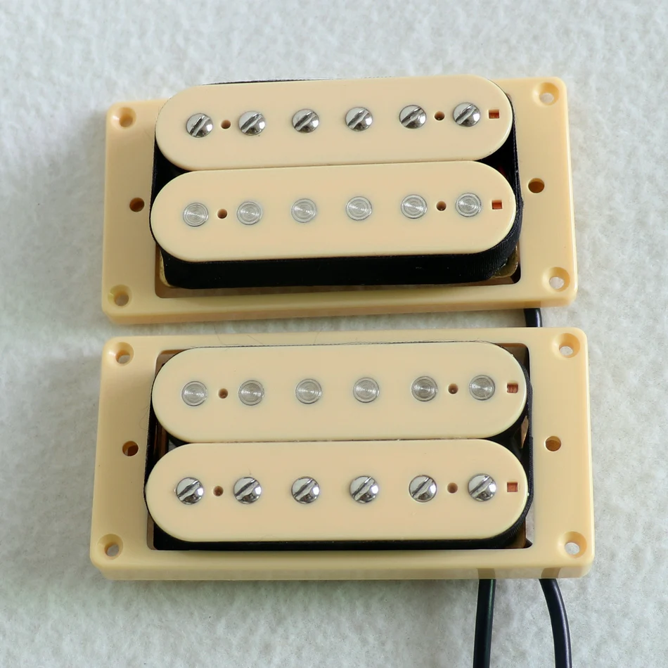 Детали для электрической гитары Зебра цвет слоновой кости восковой горшок