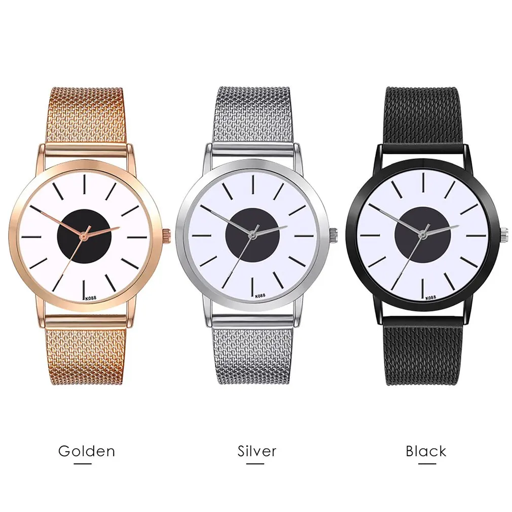 Модные мужские часы бизнес-стиля с большим круглым циферблатом модные ремешком