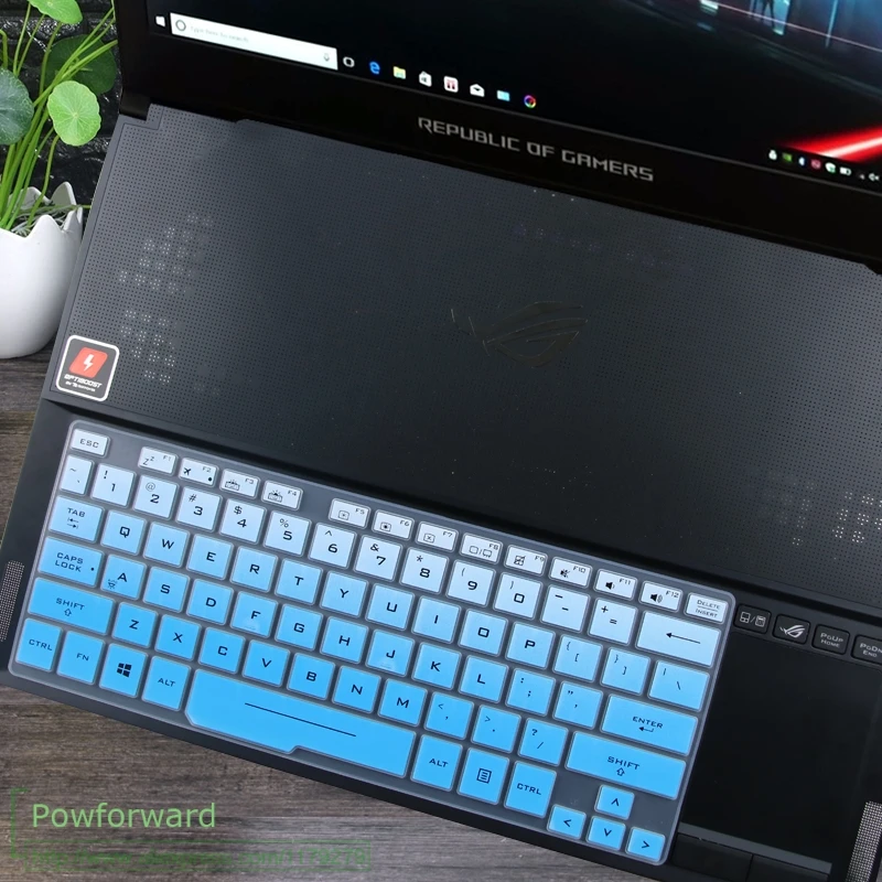 Силиконовый чехол Защита для ноутбука для ASUS ROG Зефир GX531GS GX531GW GX531GS GX531GM GX531G GX531GX GX531GV GX531 15,6