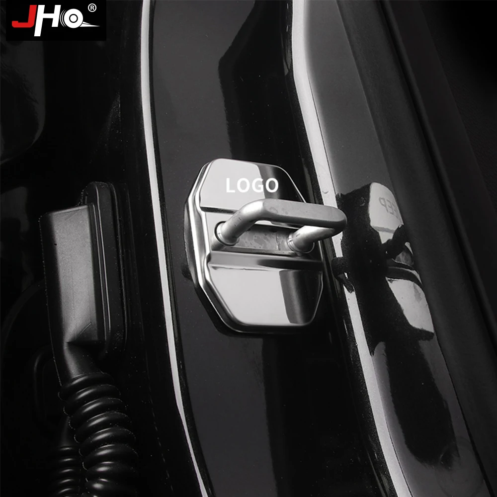 JHO 4 шт./компл. замок двери защитная крышка Накладка Крышка для Jeep Grand Cherokee 2014 2015 2016